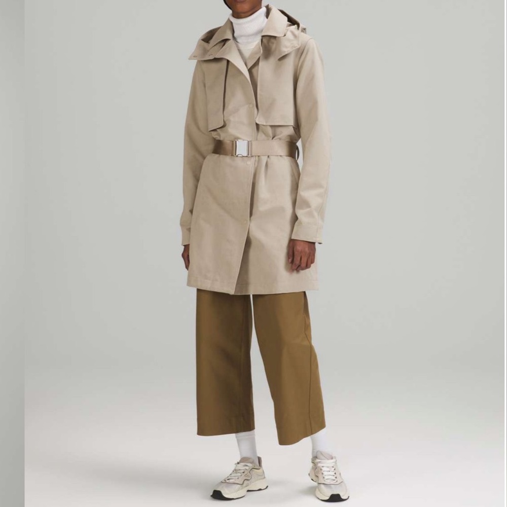 Lululemon Always There Short Trench Coat